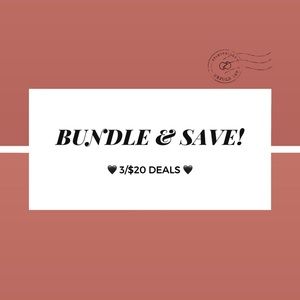 🖤 Bundle + Offer = Savings 🖤